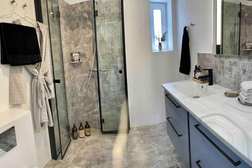 Luksus Hus I 1St Raekke, All-Incl Top Komfort Med Spa Og Skov Strøby Ladeplads Eksteriør bilde